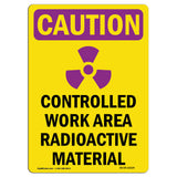 Controlled Work Area Radioactive