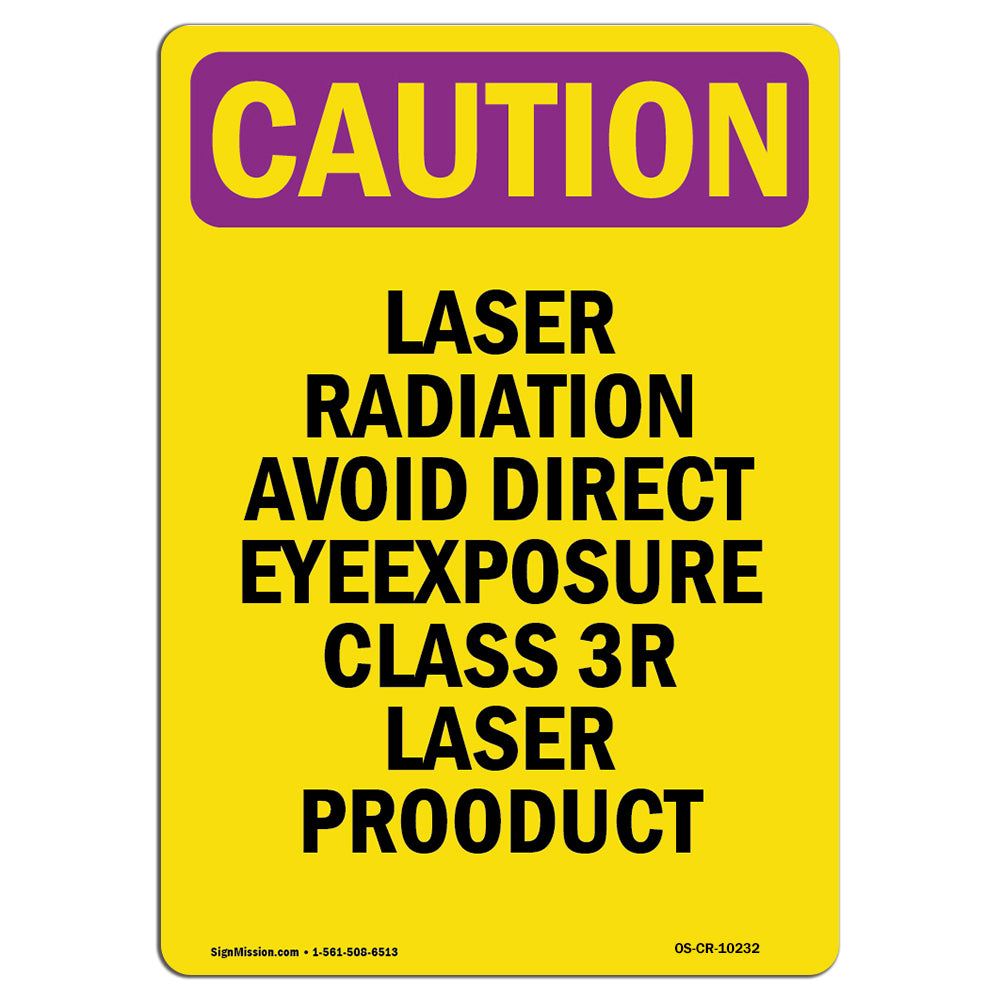 Laser Radiation Avoid Direct Eye Exposure