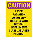 Laser Radiation Do Not View Directly With