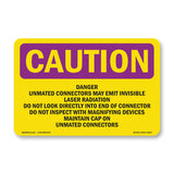 Danger Unmated Connectors May Emit Invisible
