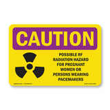 Possible RF Radiation Hazard With Symbol