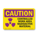 Controlled Work Area Radioactive