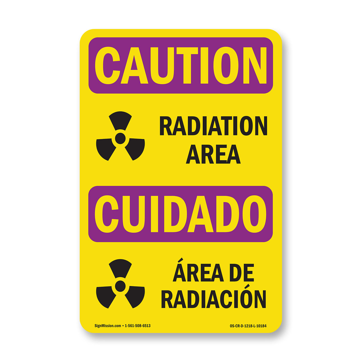 Radiation Area Spanish