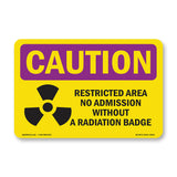 Restricted Area Radiation Badge