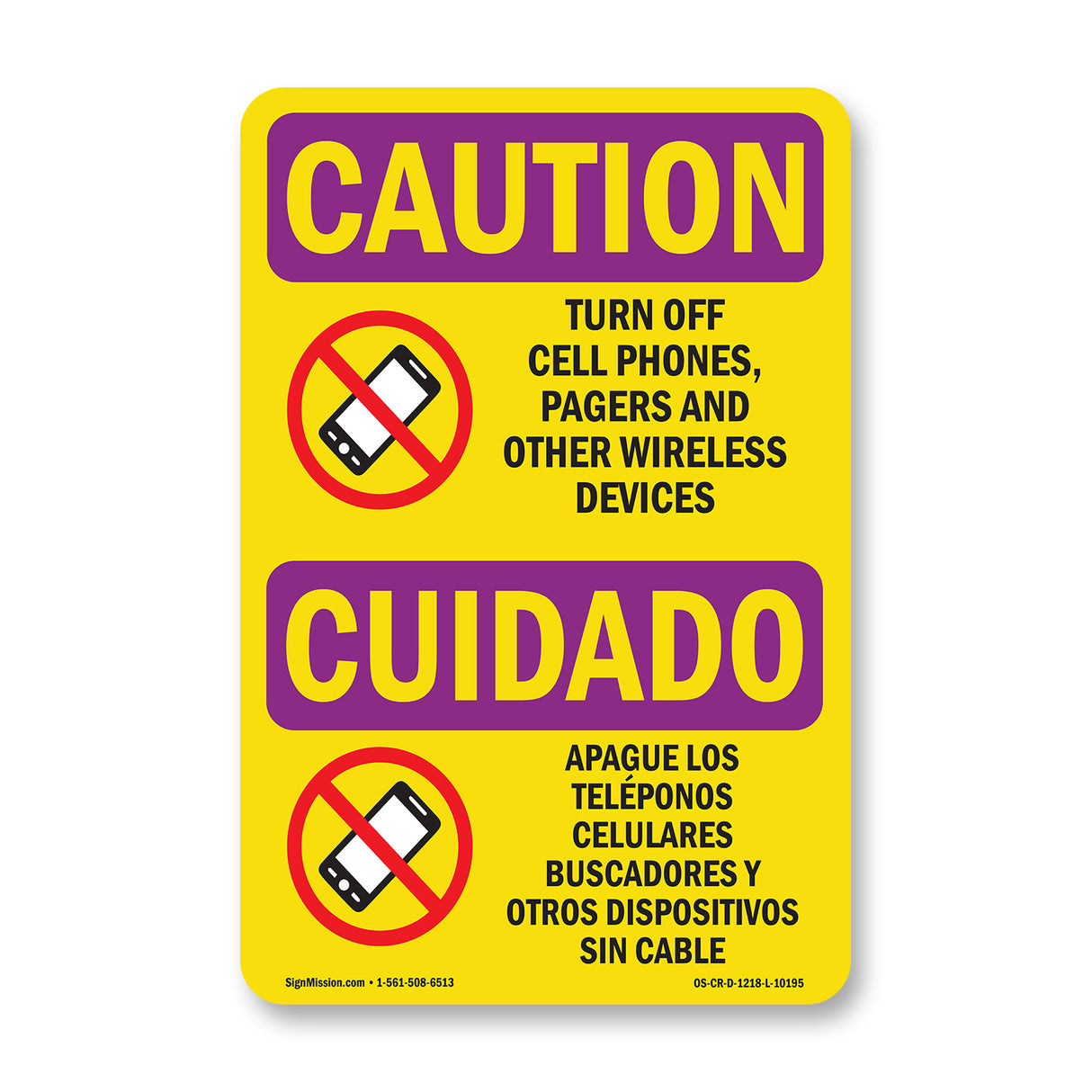 Turn Off Cell Phones, Pagers