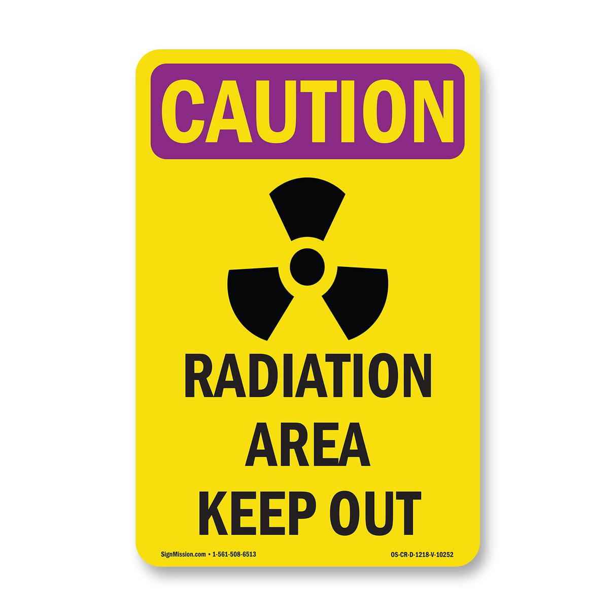 Radiation Area Keep Out