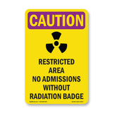 Restricted Area Radiation Badge