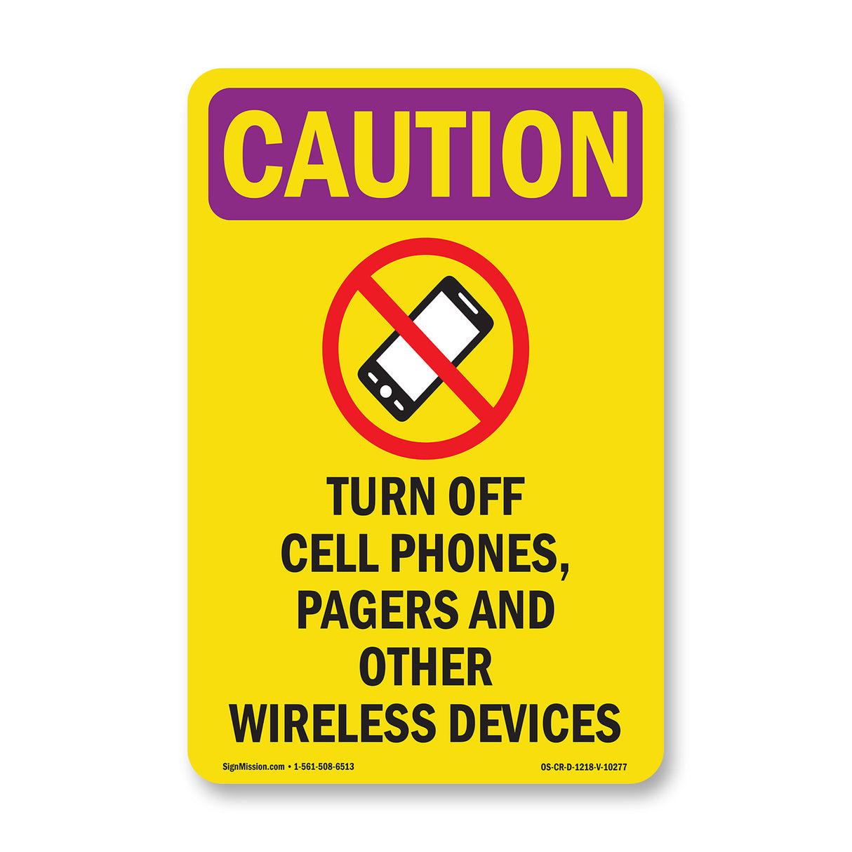 Turn Off Cell Phones, Pagers