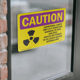 Germicidal Lamps Emit UV-C Radiation With Symbol