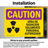 Authorized Personnel Only Spanish