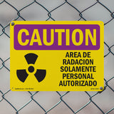 Authorized Personnel Only Spanish