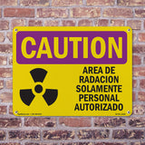 Authorized Personnel Only Spanish