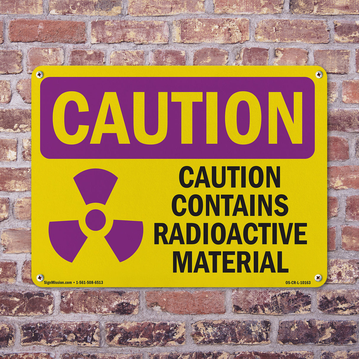 Contains Radioactive Material