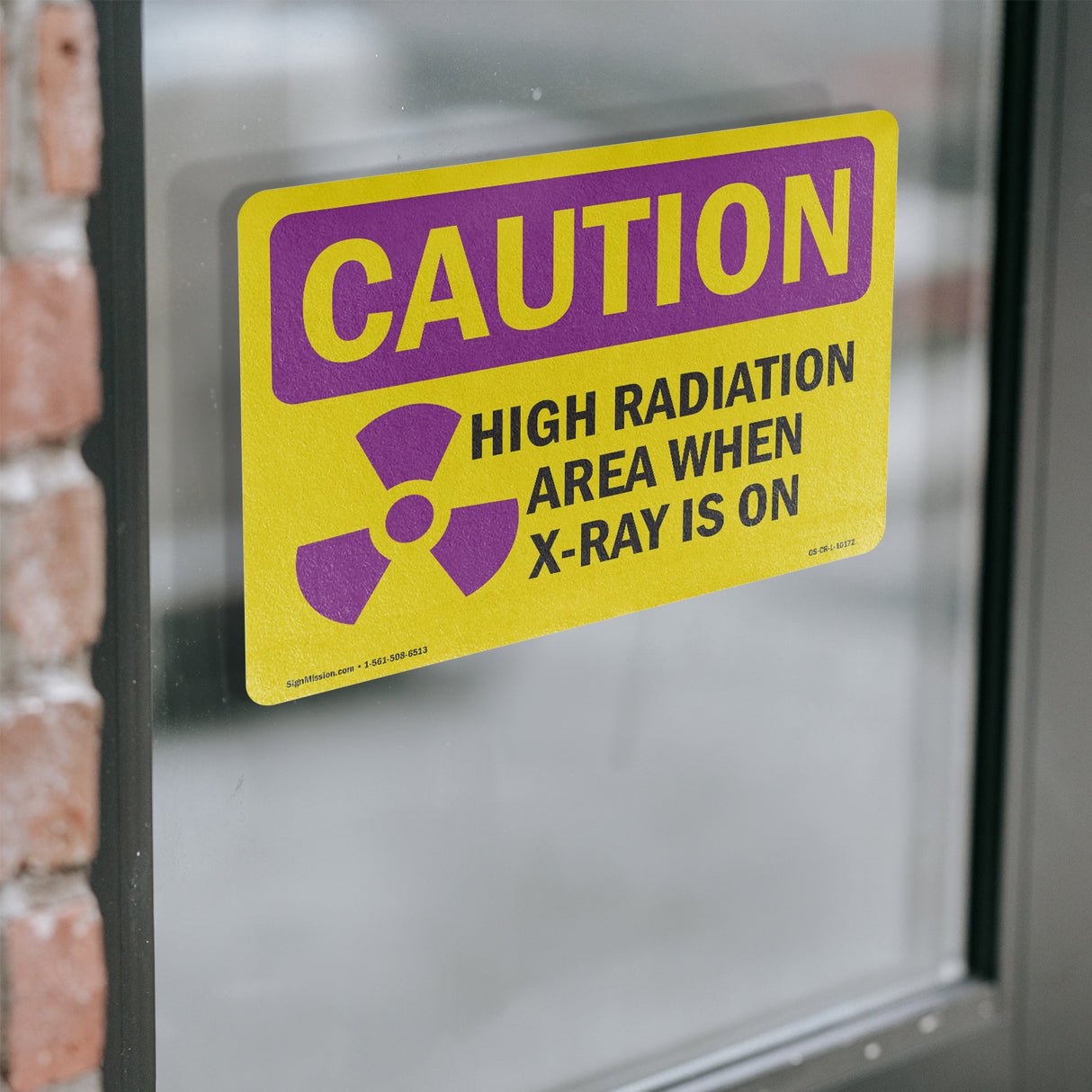 High Radiation Area X-Ray Is On