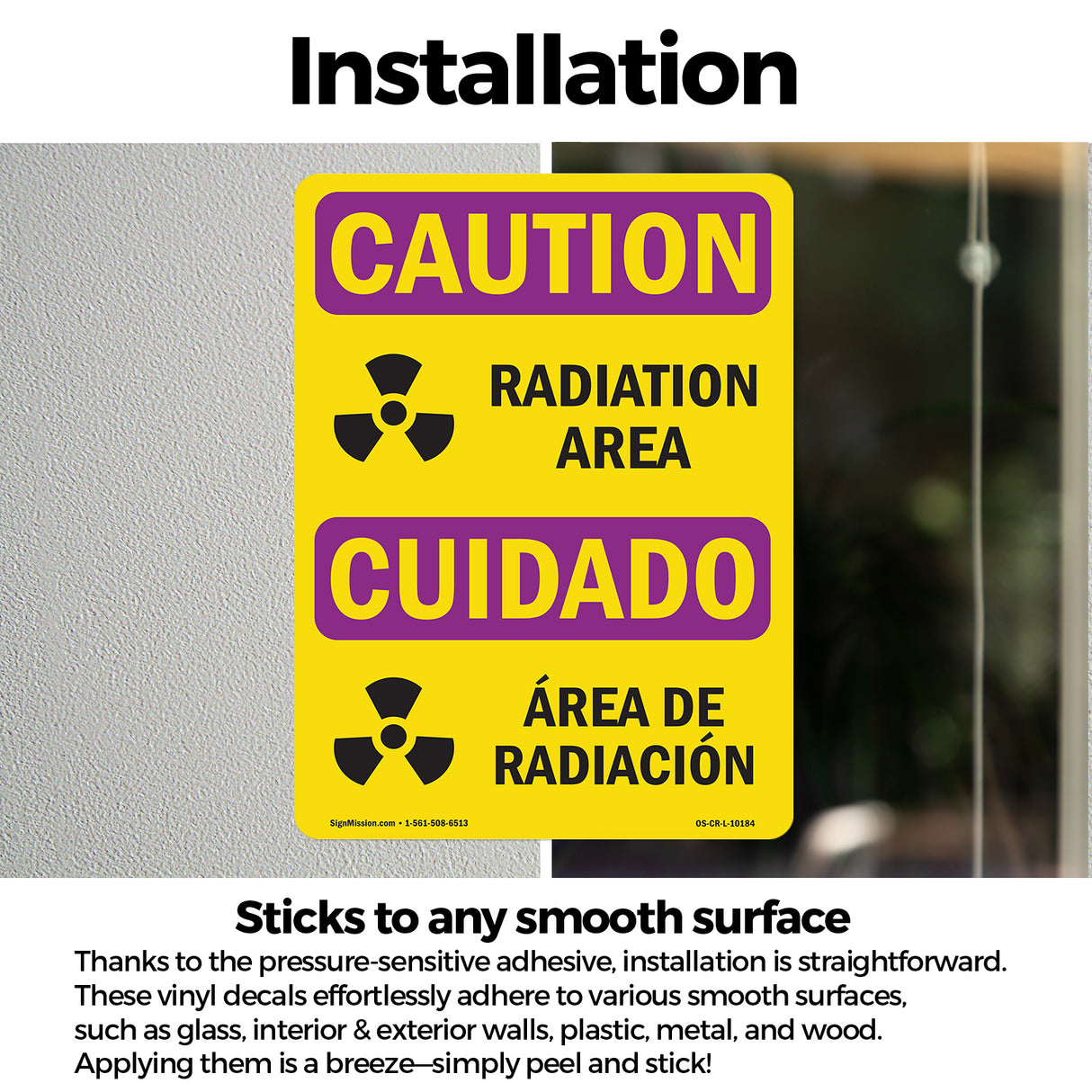 Radiation Area Spanish