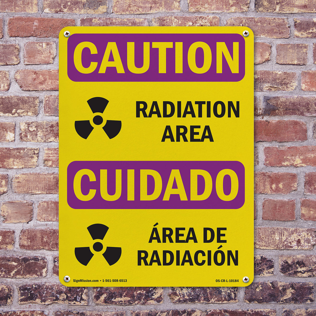 Radiation Area Spanish
