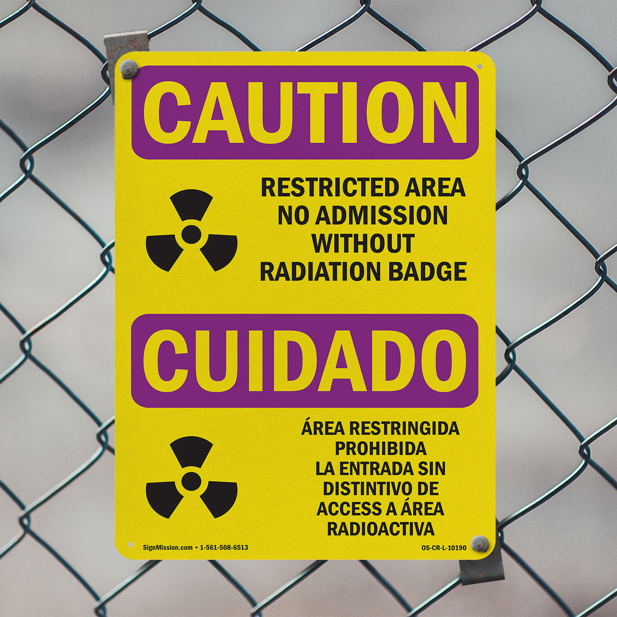 Restricted Area Radiation Badge