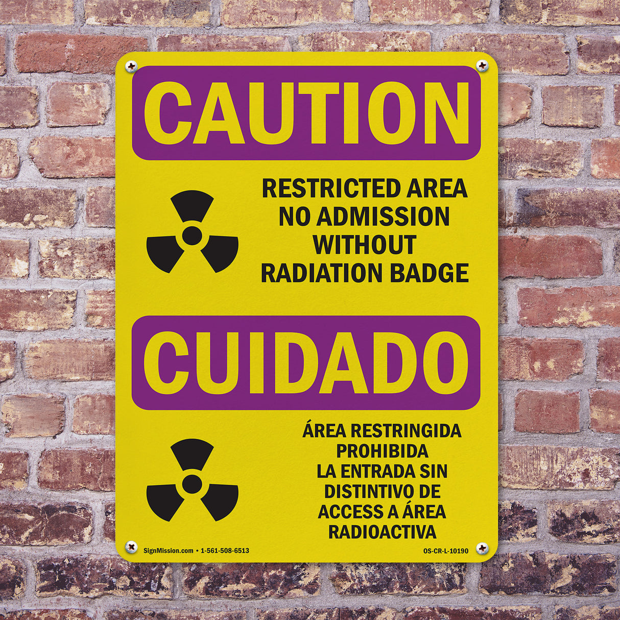 Restricted Area Radiation Badge