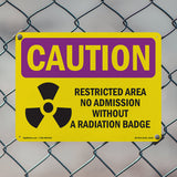 Restricted Area Radiation Badge
