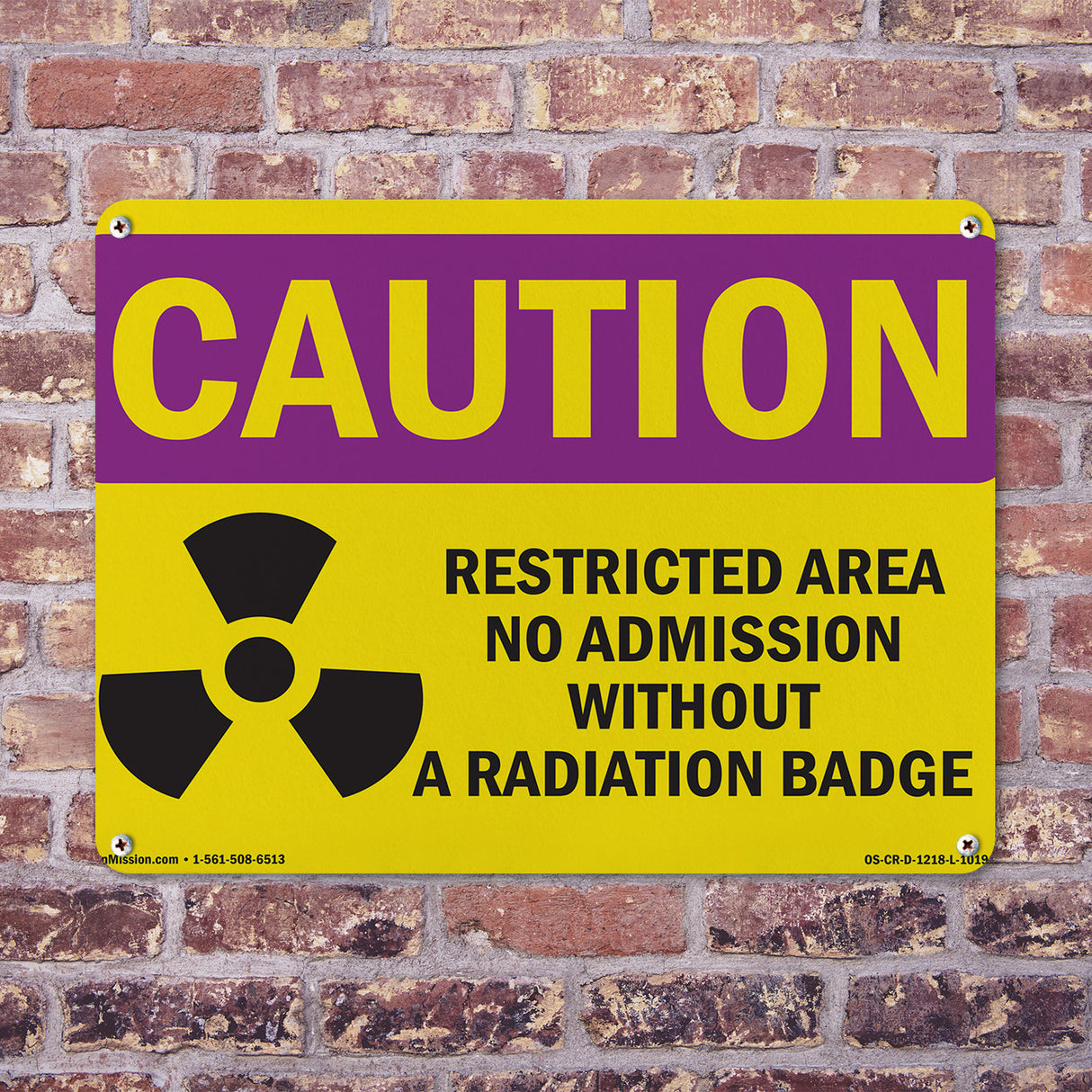 Restricted Area Radiation Badge