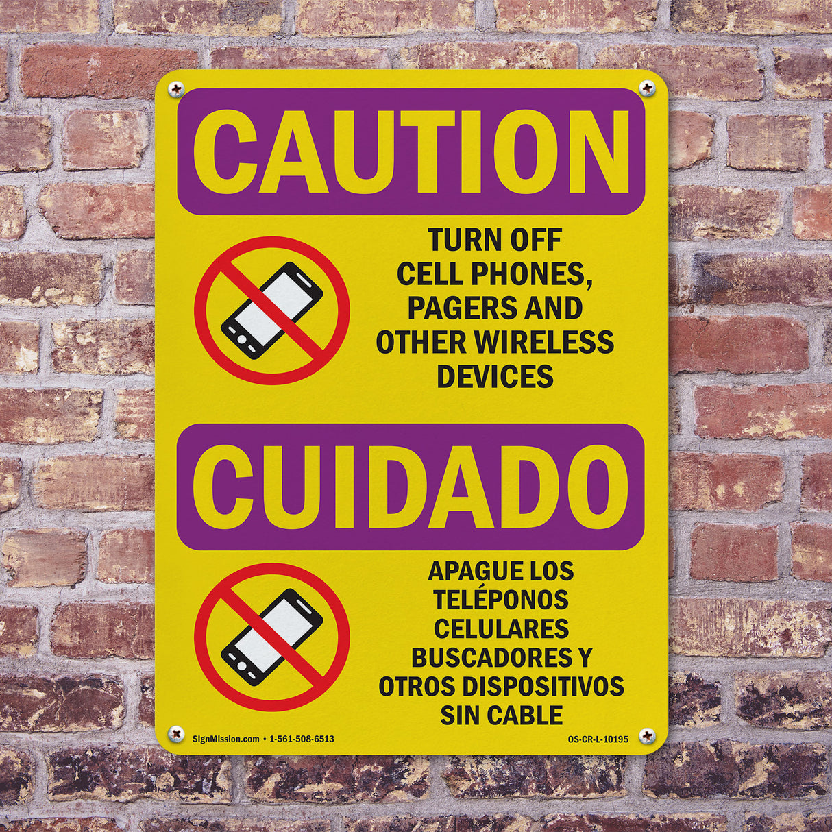 Turn Off Cell Phones, Pagers