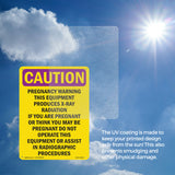 Pregnancy Warning This Equipment Produces