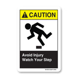 Avoid Injury Watch Your Step
