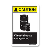 Chemical Waste Storage Area