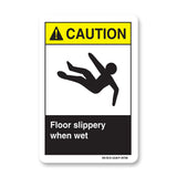 Floor Slippery When Wet