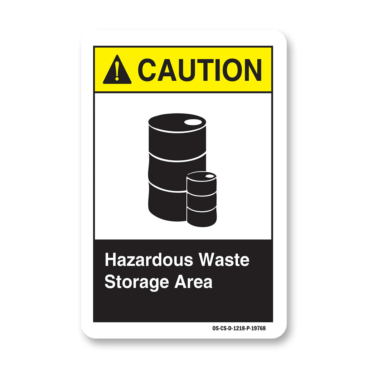 Hazardous Waste Storage Area