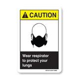 Wear Respirator To Protect Your Lungs