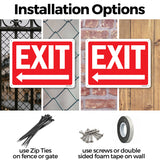 Exit with Left Arrow