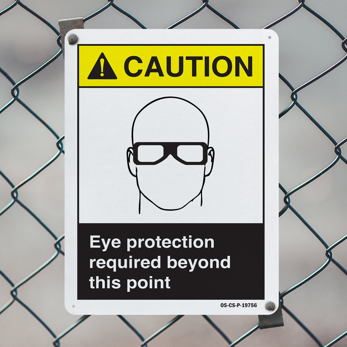 Eye Protection Required Beyond This Point