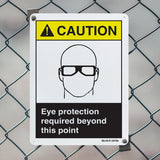 Eye Protection Required Beyond This Point