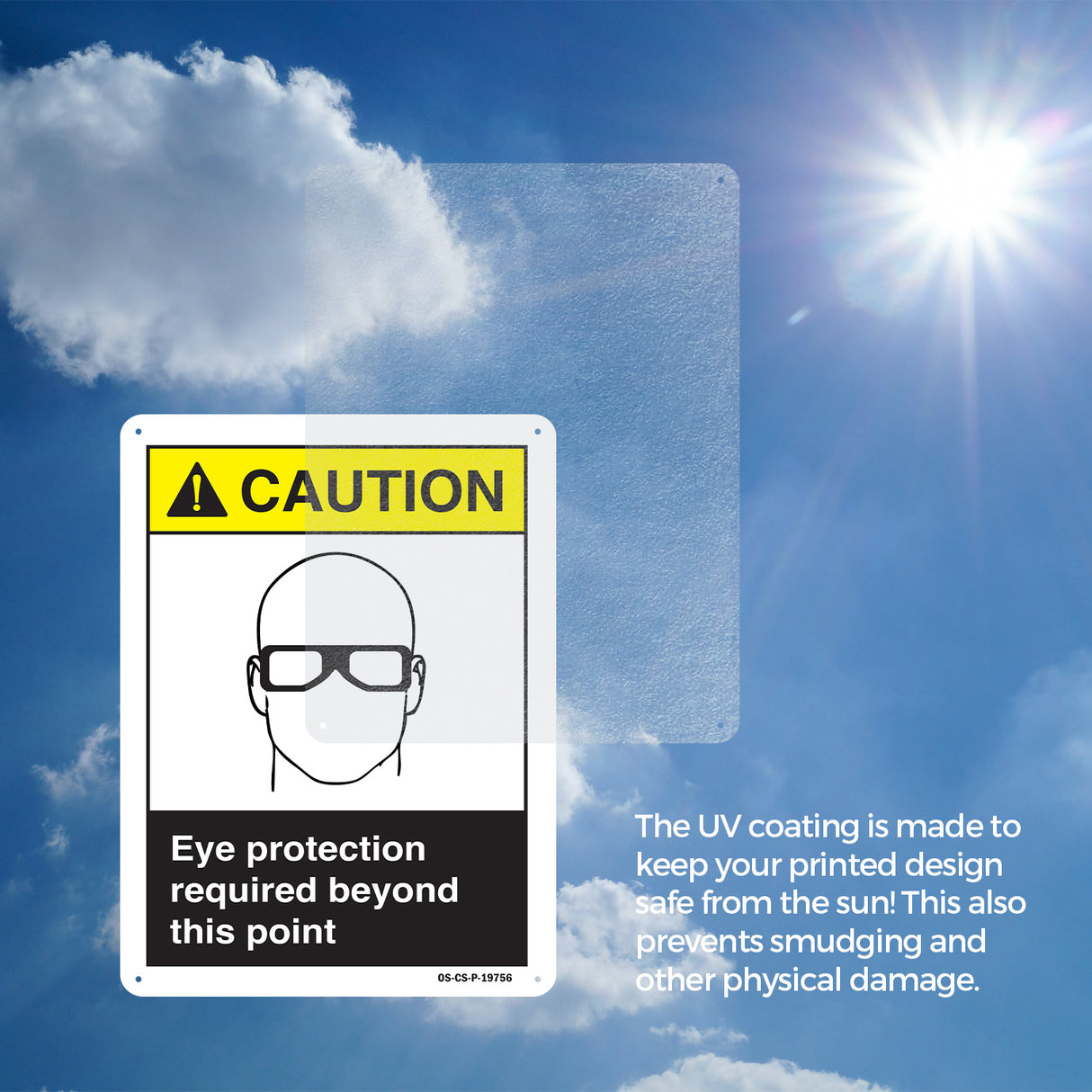 Eye Protection Required Beyond This Point