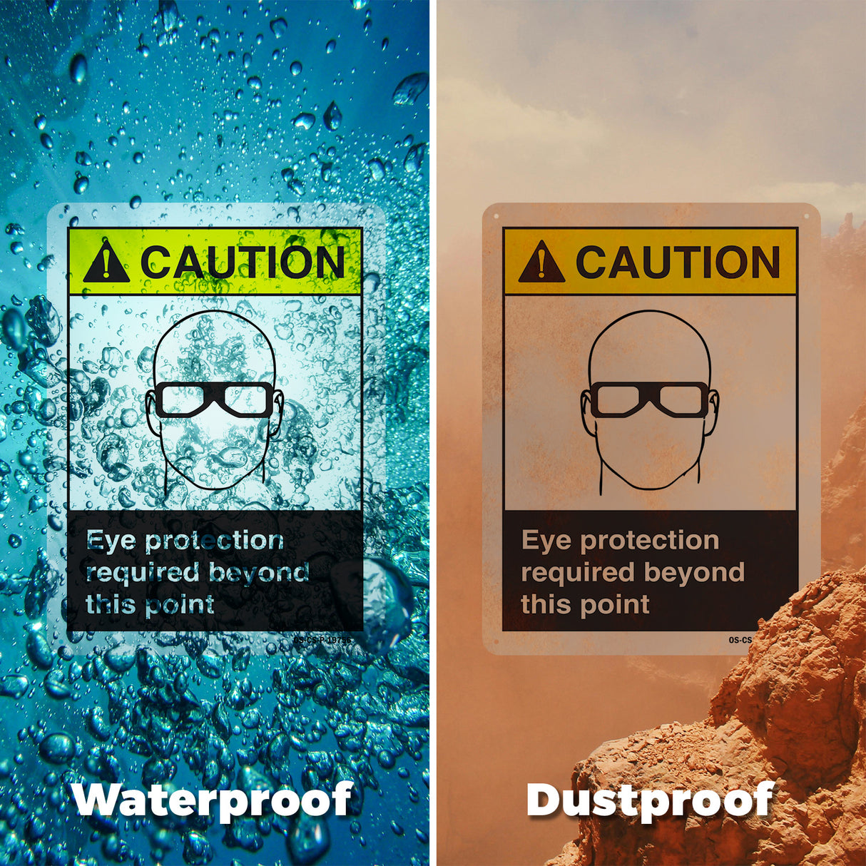 Eye Protection Required Beyond This Point