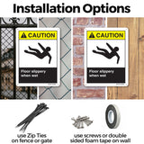 Floor Slippery When Wet