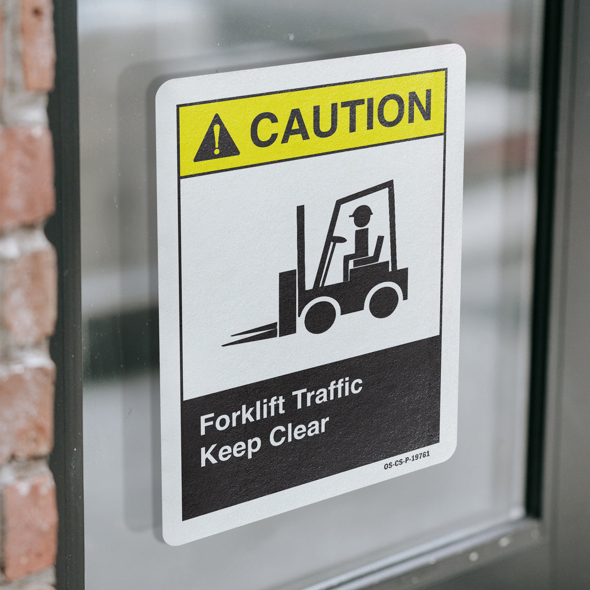 Forklift Traffic Keep Clear