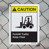 Forklift Traffic Keep Clear