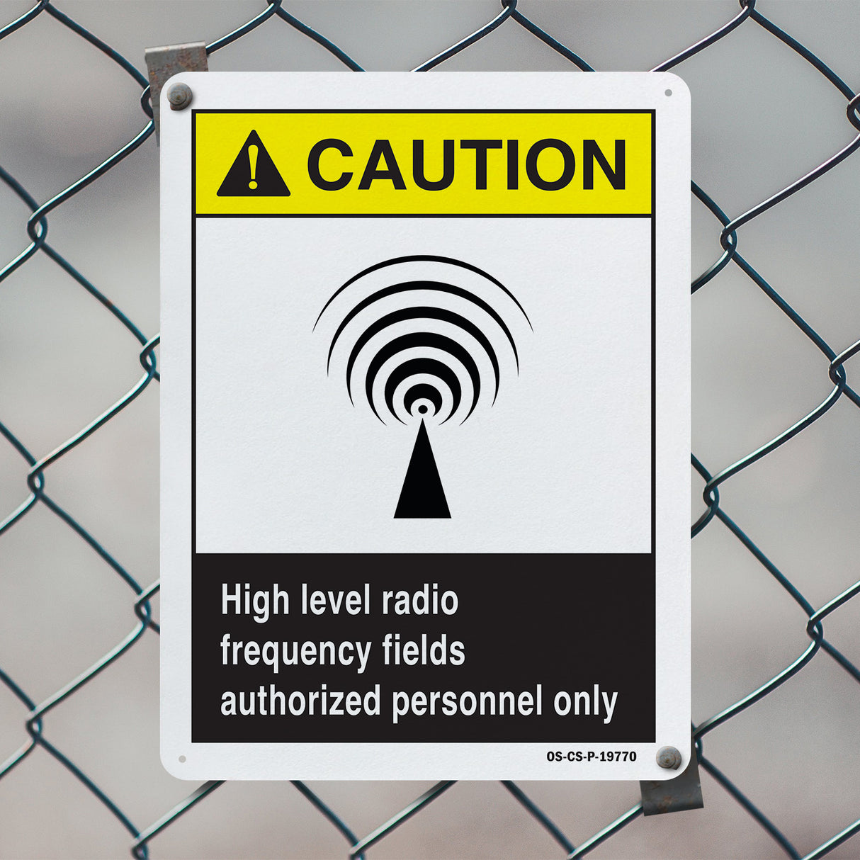 High Level Radio Frequency Fields Authorized Personnel Only