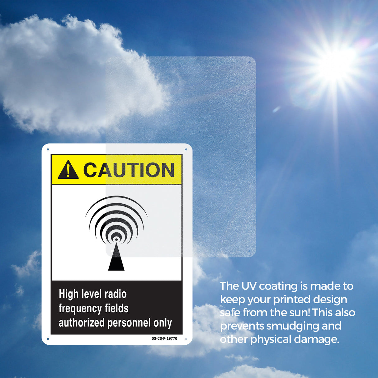 High Level Radio Frequency Fields Authorized Personnel Only