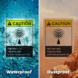 High Level Radio Frequency Fields Authorized Personnel Only