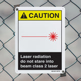 Laser Radiation Do Not Stare Into Beam Class 2 Laser