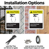 Low Overhead Clearance