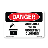 Acid Area Wear Protective Clothing