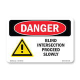 Blind Intersection Proceed Slowly
