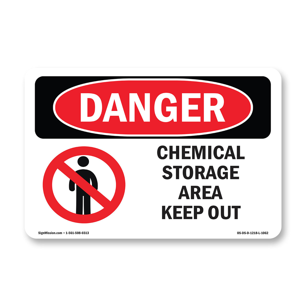 Chemical Storage Area Keep Out