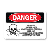 Chlorine Hazard Area
