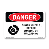 Chock Wheels Before Loading Or Unloading