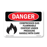 Compressed Gas Flammable Content